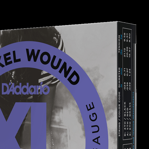 Струны для электрогитары D'Addario EXL115-3D (3 компл) артикул 327815Si-1 фото 4