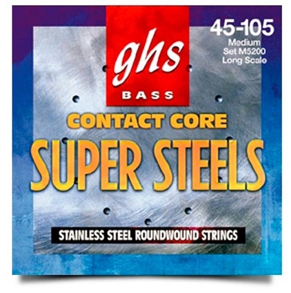 Струны для бас-гитары GHS Strings M5200 артикул 312464Si-1