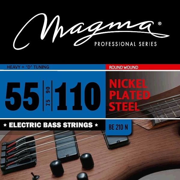 Струны для бас-гитары Magma BE210N артикул 334868Si-1