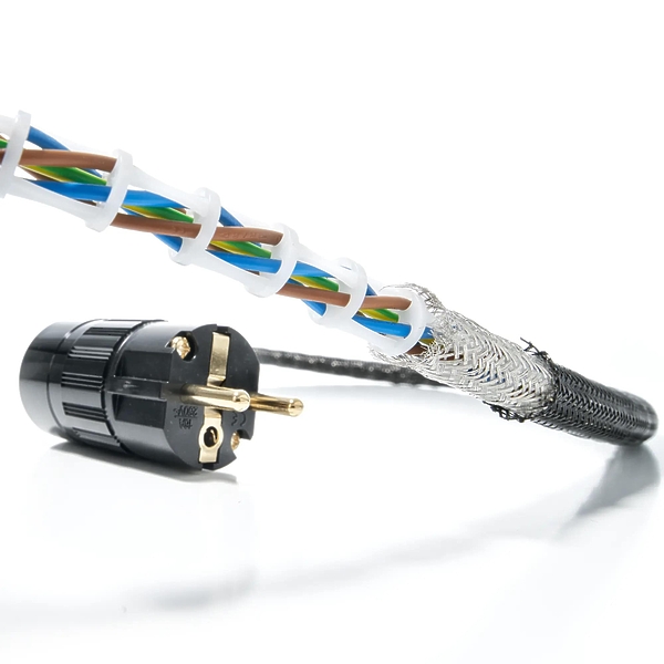 Силовой кабель In-Akustik Referenz Mains Cable, AC-1205 AIR, SHUKO - C15, 1,5 m, 007652615 артикул 335178Si-1 фото 6