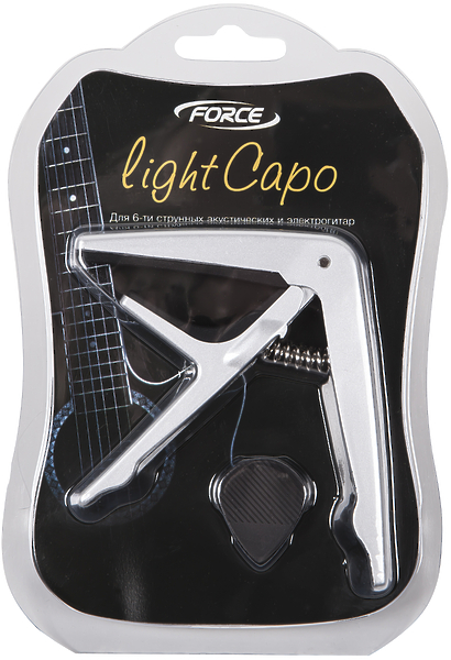Каподастр FORCE CAPO SILVER артикул 320981Si-1 фото 3