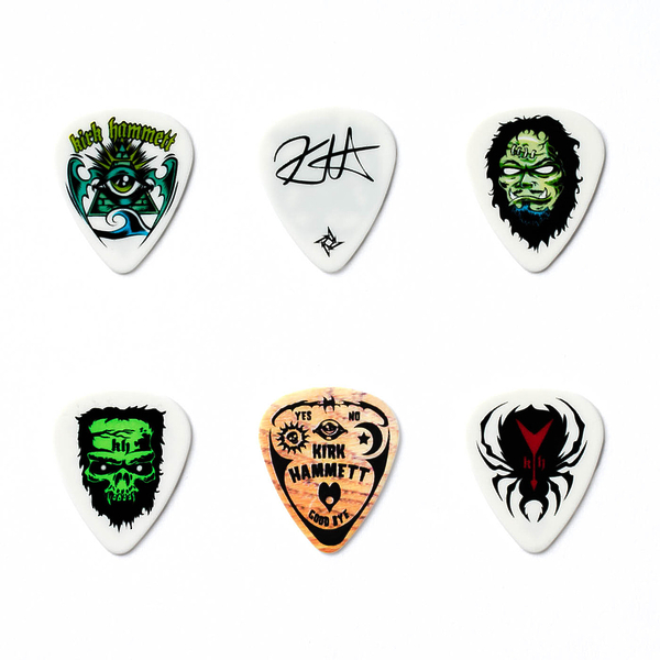 Медиаторы Dunlop KH01T088 Kirk Hammett The Monster Is Loose Pick Tin (6 шт) артикул 313010Si-1 фото 4