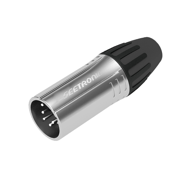 Разъем кабельный XLR5 Seetronic SCMM5 артикул 306598Si-1
