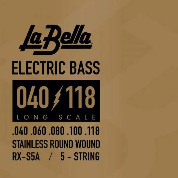 Струны для бас-гитары La Bella RX-S5A артикул 332673Si-1