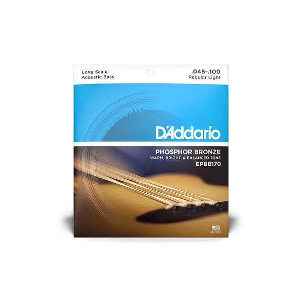 Струны для акустической бас-гитары D'Addario EPBB170 артикул 308129Si-1