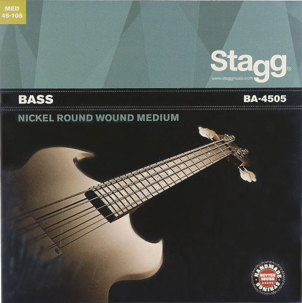 Струны для бас-гитары Stagg BA-4505 артикул 331492Si-1