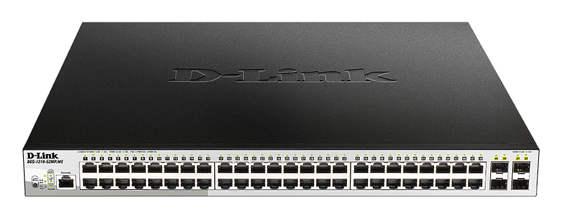 Коммутатор D-Link DGS-1210-52MP/ME/B2A артикул 303488Si-1
