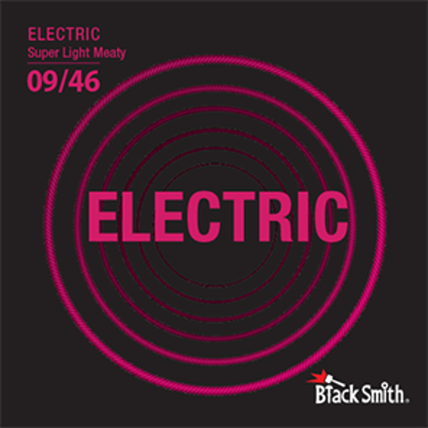 Струны для электрогитары BlackSmith Electric Super Light Meaty 09/46 артикул 307630Si-1