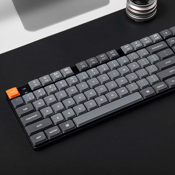 Беспроводная механическая ультратонкая клавиатура Keychron QMK K1 Max White LED, Gateron Red Switch артикул 336676Si-1 фото 5
