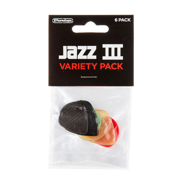 Медиаторы Dunlop PVP103 Variety Jazz III (6 шт) артикул 312996Si-1