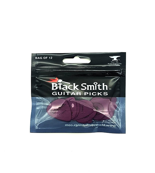 Медиаторы BlackSmith SDP114PE-EH Extra Heavy 1.14mm Purple (12 шт.) артикул 307691Si-1