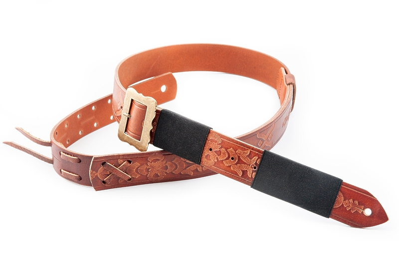 Ремень для гитары RightOn Straps Magic Legend B.M. Bohemian Woody артикул 331766Si-1