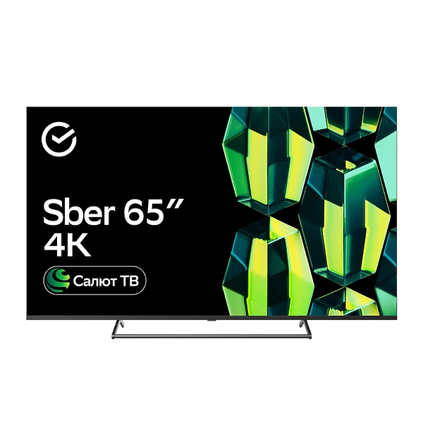 LED телевизор Sber SDX 65U4125B артикул 332069Si-1