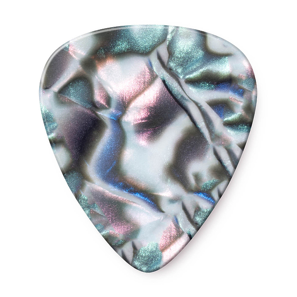 Медиаторы Dunlop 483P14MD Celluloid Abalone Medium (12 шт) артикул 312920Si-1 фото 4