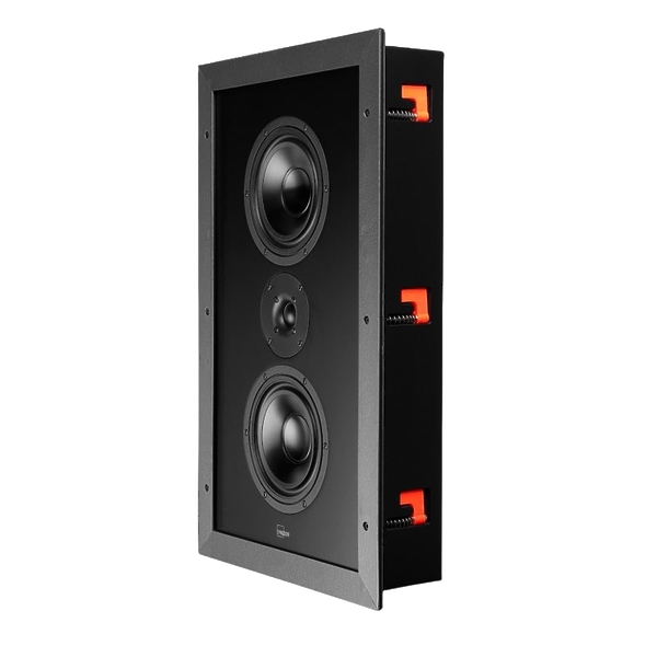 Настенная акустика Lyngdorf D-60 Matte Black, White Grille артикул 307007Si-1 фото 3