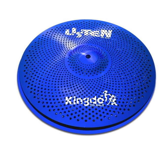 Комплект тарелок KINGDO LOW VOLUME SET 14"+16"+18"+20" BLUE артикул 320599Si-1 фото 3