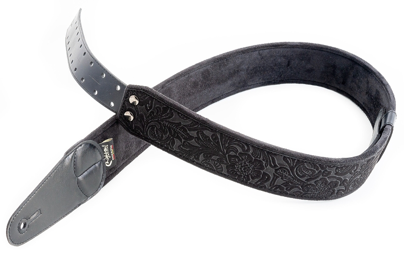 Ремень для гитары RightOn Straps Mojo Sandokan Black артикул 331658Si-1 фото 3