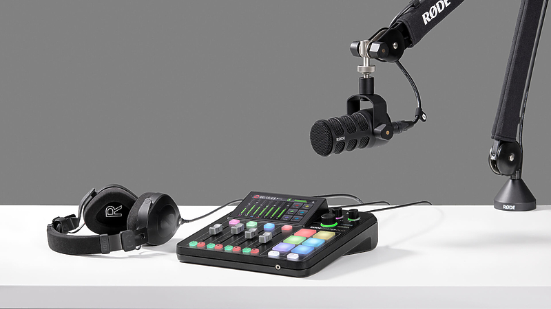 Цифровой пульт для интернет-вещания Rode R?DECASTER DUO артикул 309669Si-1 фото 6
