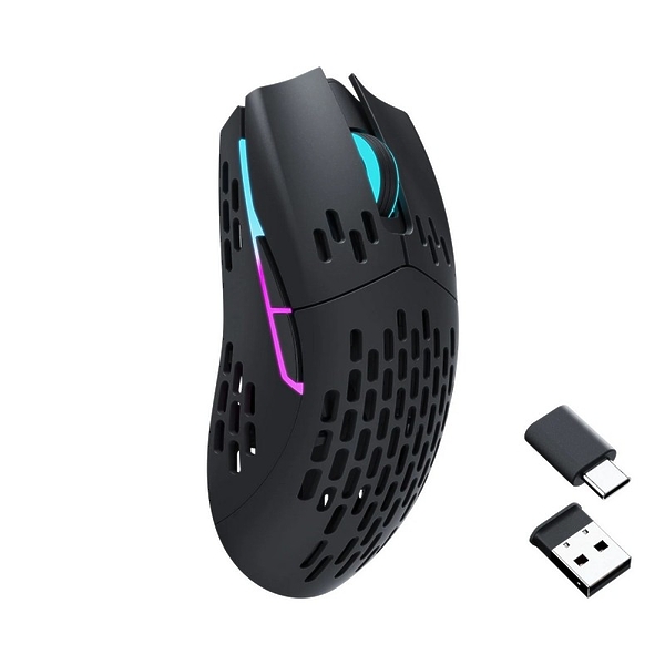 Беспроводная мышь Keychron M1 Wireless, PixArt 3389, черный артикул 318976Si-1 фото 3
