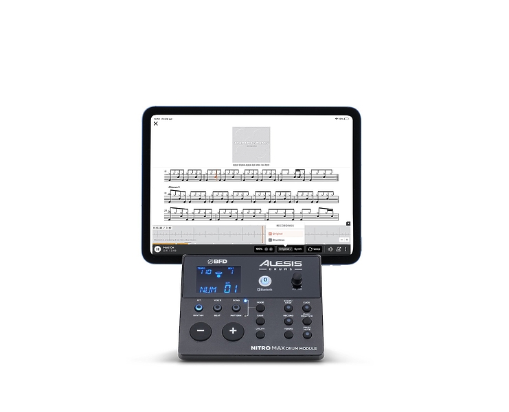 Барабанная установка Alesis NITRO MAX KIT артикул 313612Si-1 фото 19