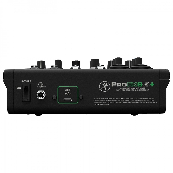 Микшер Mackie ProFX6v3+ (plus) артикул 313645Si-1 фото 6