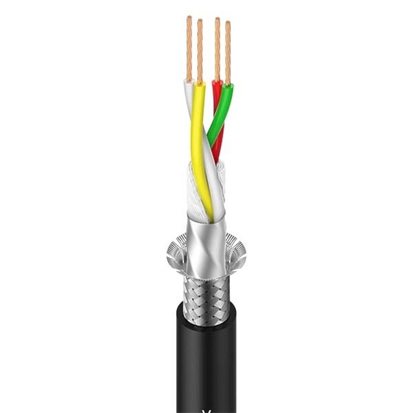 Кабель цифровой Roxtone DMX004/100 Black артикул 324678Si-1