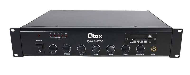 Микшер-усилитель Qtex QAA MA260 артикул 319139Si-1