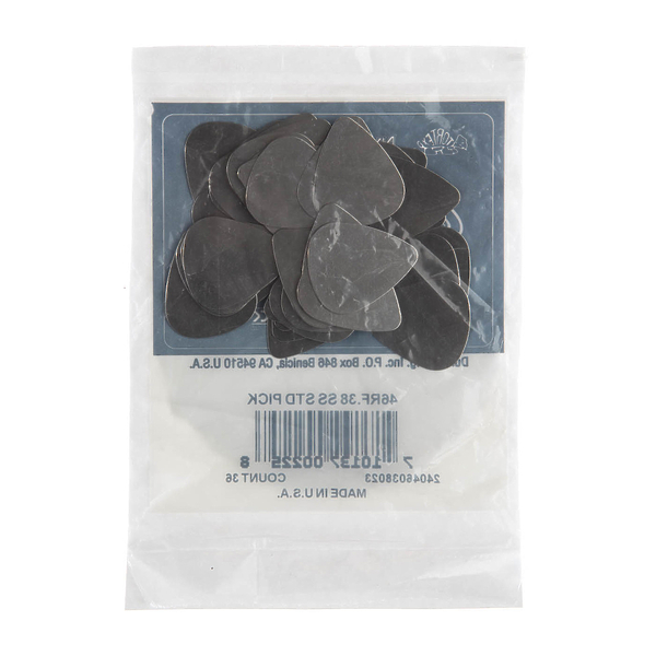 Медиаторы Dunlop 46RF038 Stainless Steel Standard (36 шт) артикул 312974Si-1
