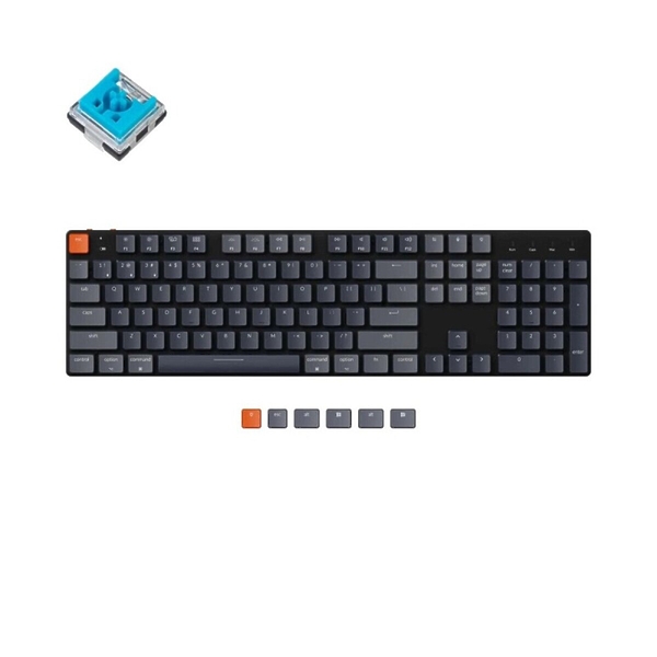 Беспроводная механическая клавиатура Keychron K5SE, Full Size, RGB, Blue Switch артикул 318963Si-1