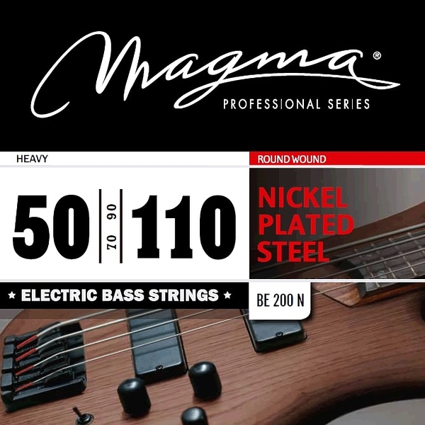 Струны для бас-гитары Magma BE200N артикул 334867Si-1