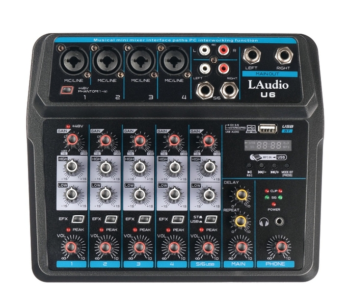 Микшерный пульт L Audio U6 артикул 315133Si-1