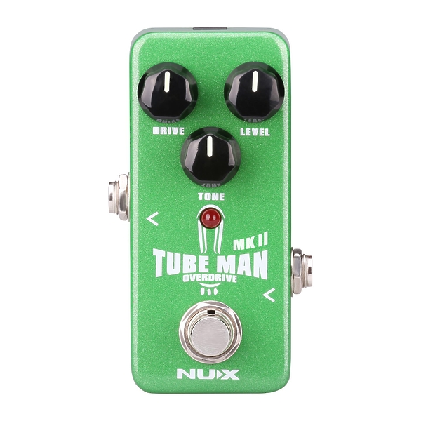 Педаль эффектов Nux NOD-2 Tube Man MKII Overdrive артикул 321017Si-1