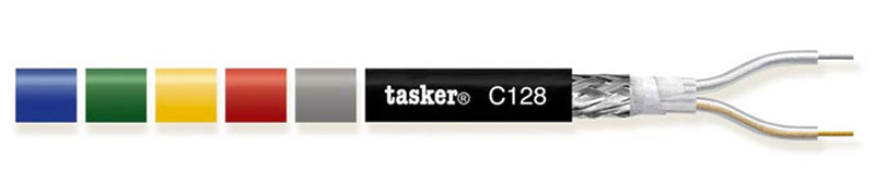 Кабель микрофонный Tasker C128/500-BLACK артикул 317967Si-1