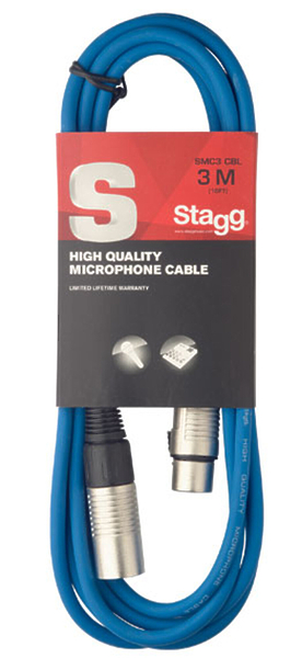 Кабель микрофонный Stagg SMC3 CBL артикул 308798Si-1