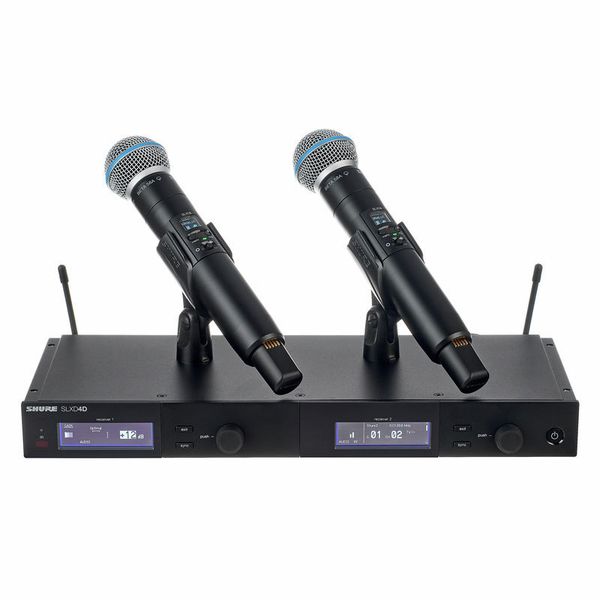Радиосистема с ручным передатчиком Shure SLXD24DE/B58 H56 (518-562MHz) артикул 331211Si-1 фото 4