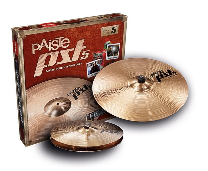 Комплект тарелок Paiste 000068ES14 New PST5 Essential Set артикул 334200Si-1 в интернет-магазине «HiFiRussia»