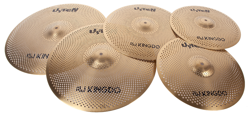 Комплект тарелок KINGDO LOW VOLUME SET 14"+16"+18"+20" GOLDEN артикул 320600Si-1