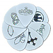 Медиаторы D'Andrea CP23 HV WHT (72 шт)