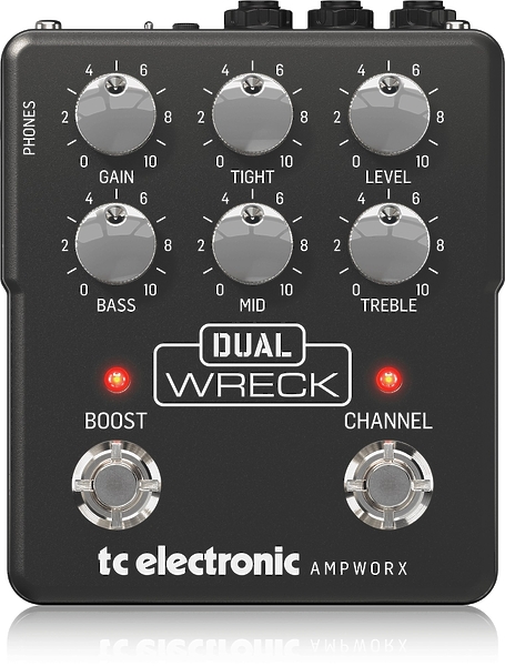 Предусилитель гитарный TC ELECTRONIC DUAL WRECK PREAMP артикул 315325Si-1