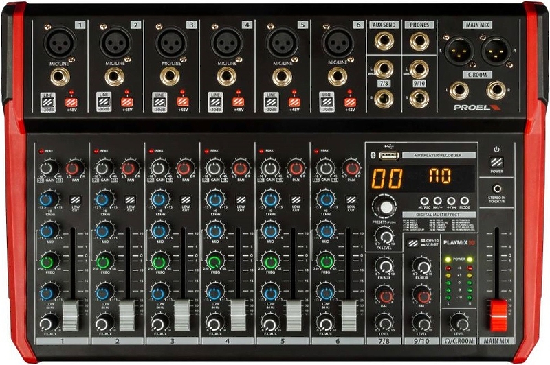 Микшер Proel PLAYMIX10 артикул 309222Si-1