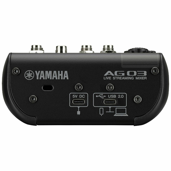Микшер Yamaha AG03MK2 Black артикул 323545Si-1 фото 4