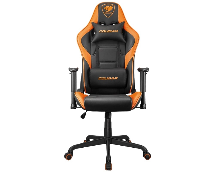 Кресло компьютерное игровое Cougar FORTRESS Orange артикул 312572Si-1