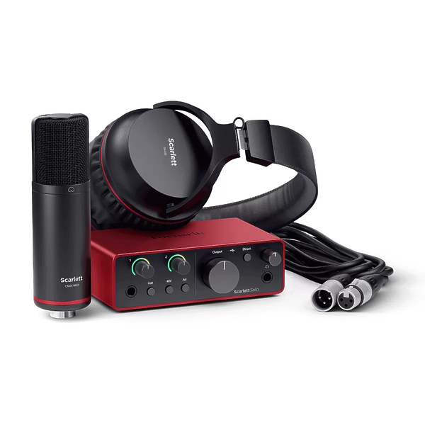 Студийный комплект FOCUSRITE Scarlett Solo Studio 4th Gen артикул 307005Si-1
