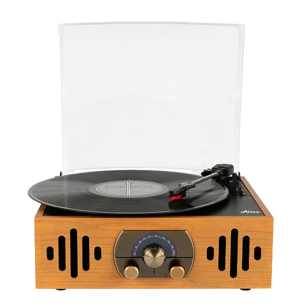 Проигрыватель винила Alive Audio QUATTRO LP Light Wood артикул 316155Si-1