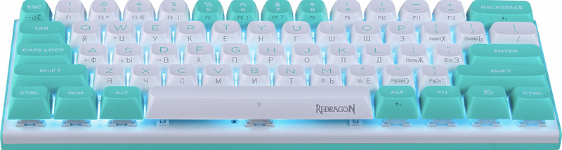 Клавиатура игровая Redragon FIDD White Blue артикул 336405Si-1 фото 4