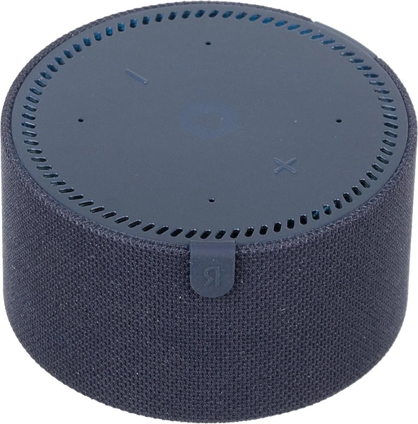 Умная колонка Яндекс Станция Мини с часами с Алисой Blue артикул 333302Si-1 фото 6