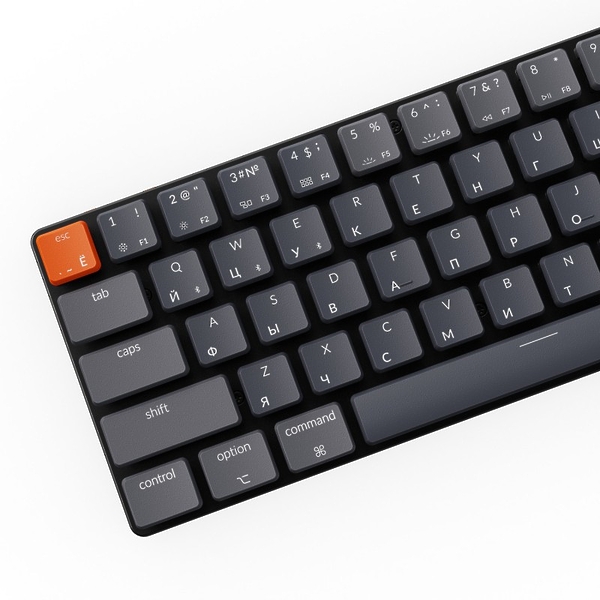 Беспроводная механическая клавиатура Keychron K7 White, Blue Switch артикул 307122Si-1 фото 5