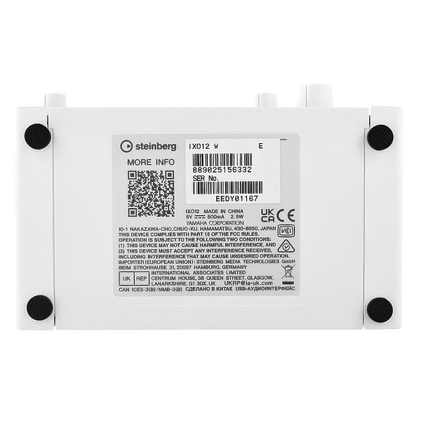Звуковая карта Steinberg IXO12 White артикул 333635Si-1 фото 11