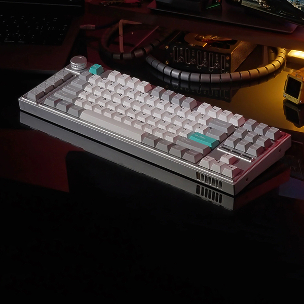 Механическая клавиатура Keychron QMK Lemokey L3, RGB, Gateron Jupiter Banana Switch артикул 318975Si-1 фото 5