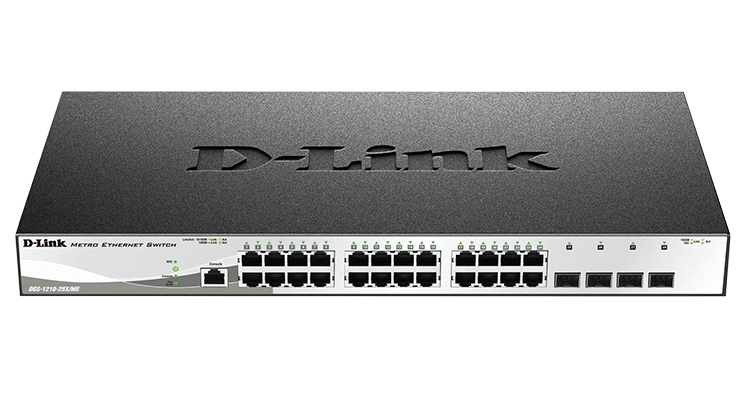 Коммутатор D-Link DGS-1210-28X/ME/B2B артикул 303485Si-1